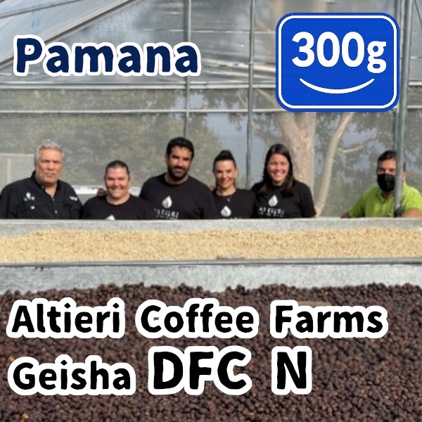 生豆 Panama Altieri Coffee Farms Geisha DFC N 300g