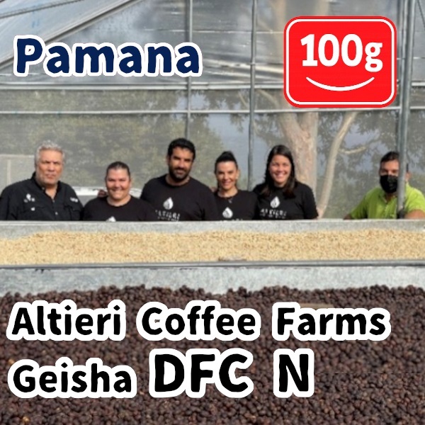 生豆 Panama Altieri Coffee Farms Geisha DFC N 100g