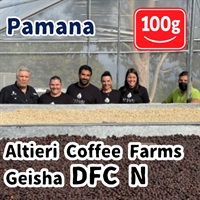 生豆 Panama Altieri Coffee Farms Geisha DFC N 100g